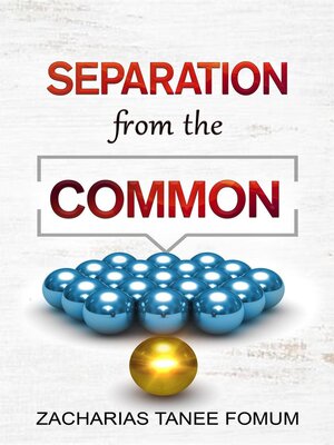 cover image of Separation from the Common